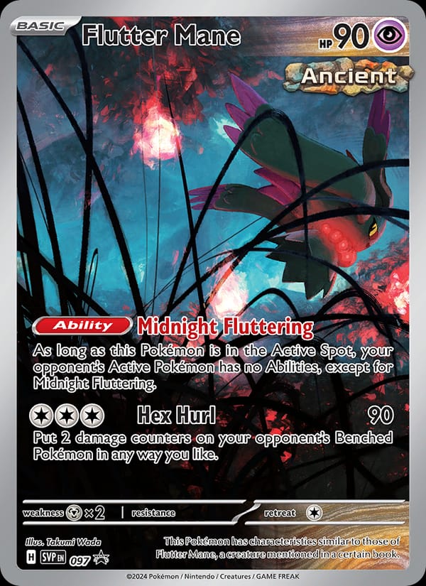 Flutter Mane, SV: Scarlet & Violet Promo Cards · 097