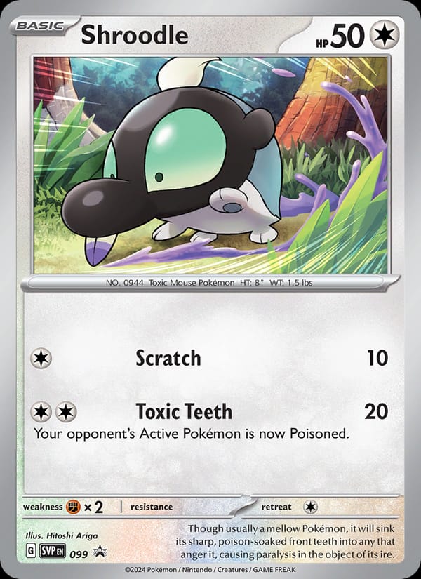 Shroodle, SV: Scarlet & Violet Promo Cards · 099