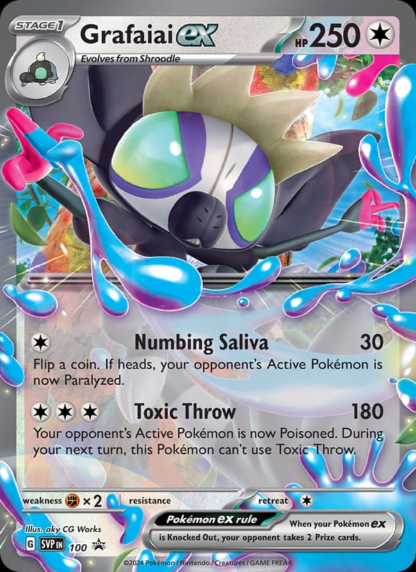 Grafaiai ex, Jumbo Cards · 100