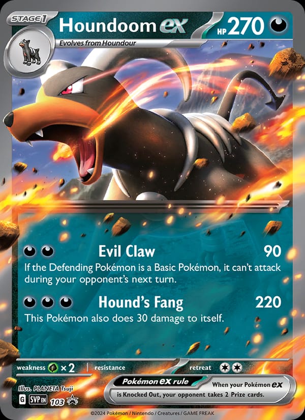 Houndoom ex, SV: Scarlet & Violet Promo Cards · 103