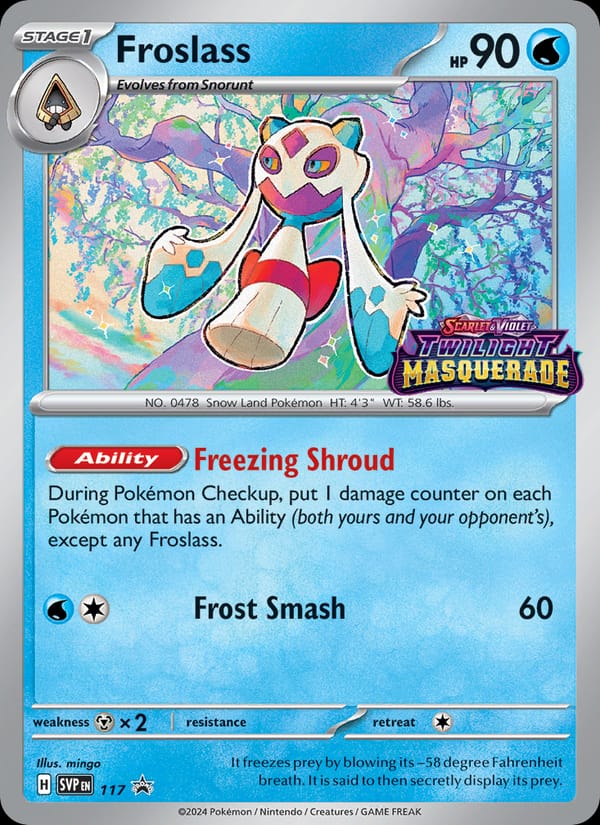 Froslass, SV: Scarlet & Violet Promo Cards · 117
