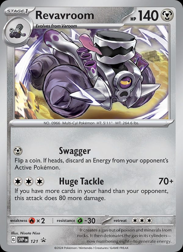 Revavroom, SV: Scarlet & Violet Promo Cards · 121