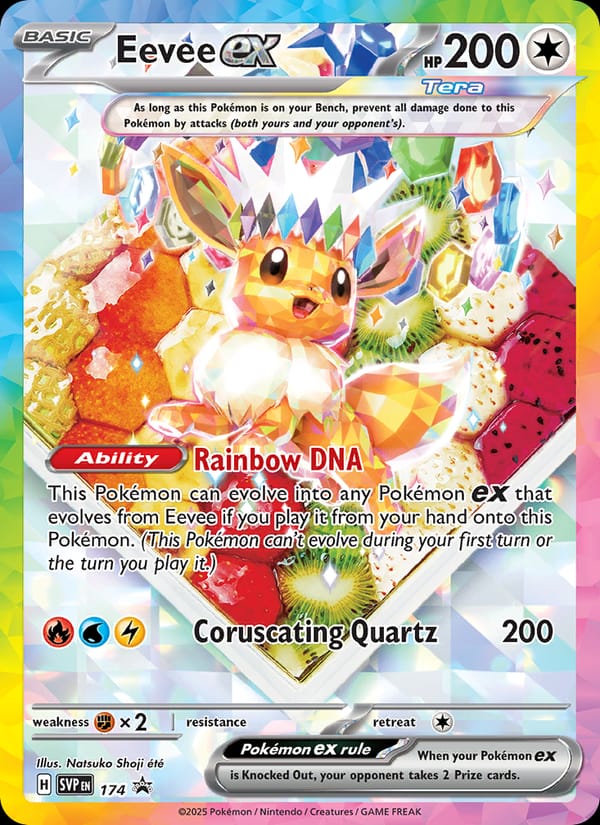 Eevee ex, SV: Scarlet & Violet Promo Cards · 174