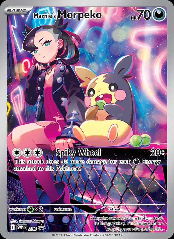 Marnie's Morpeko, SV: Scarlet & Violet Promo Cards · 206