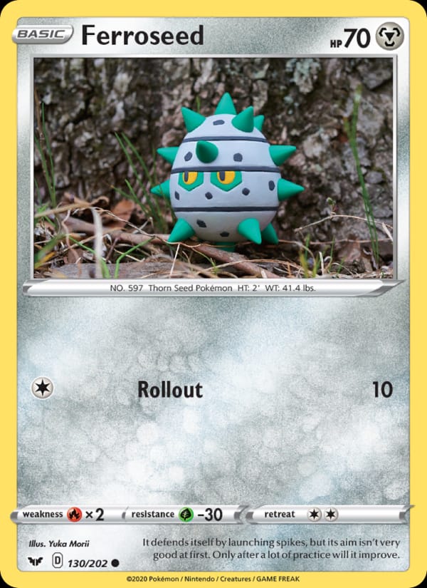 Ferroseed, SWSH01: Sword & Shield Base Set · 130/202