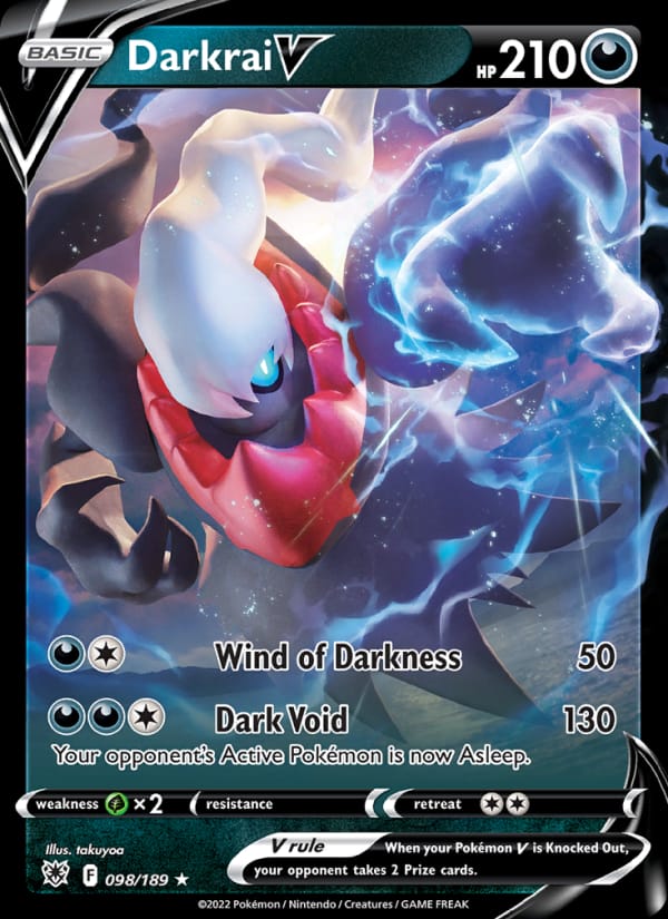 Darkrai V, SWSH10: Astral Radiance · 098/189
