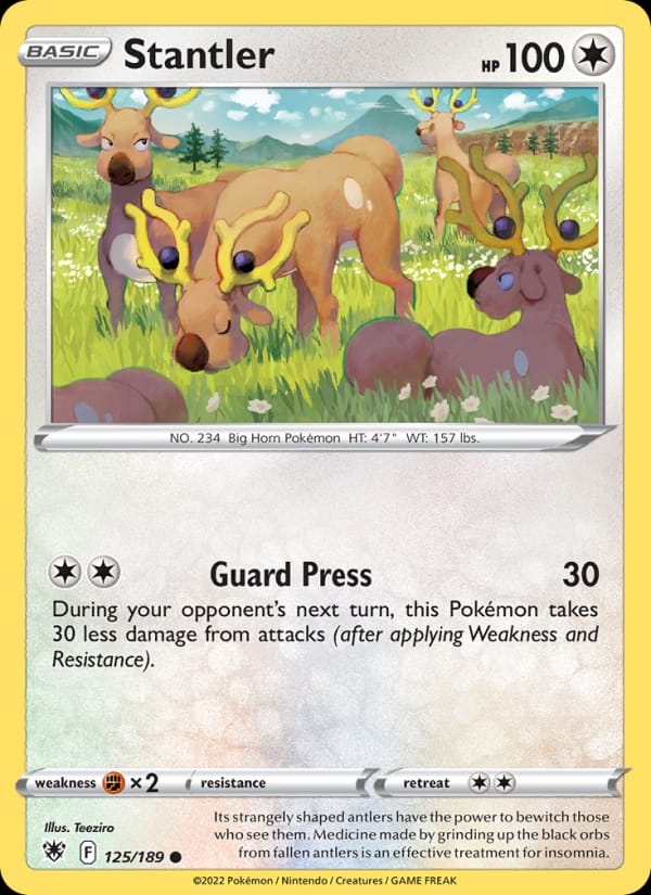 Stantler, SWSH10: Astral Radiance · 125/189