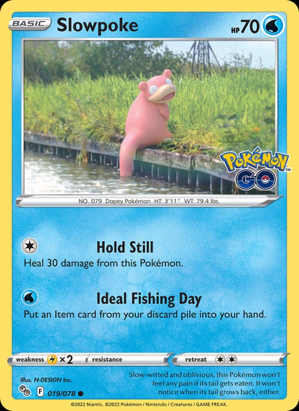 Slowpoke, Pokemon GO · 019/078
