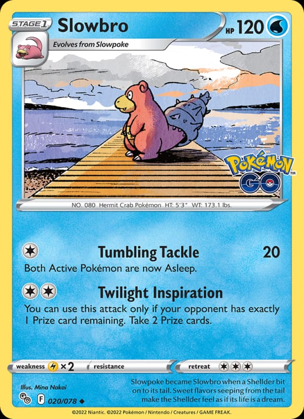 Slowbro, Pokemon GO · 020/078