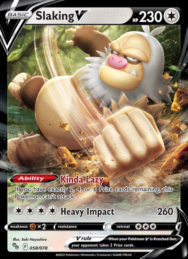 Slaking V, World Championship Decks · 058/078