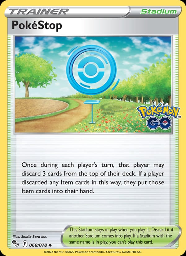PokeStop, Pokemon GO · 068/078