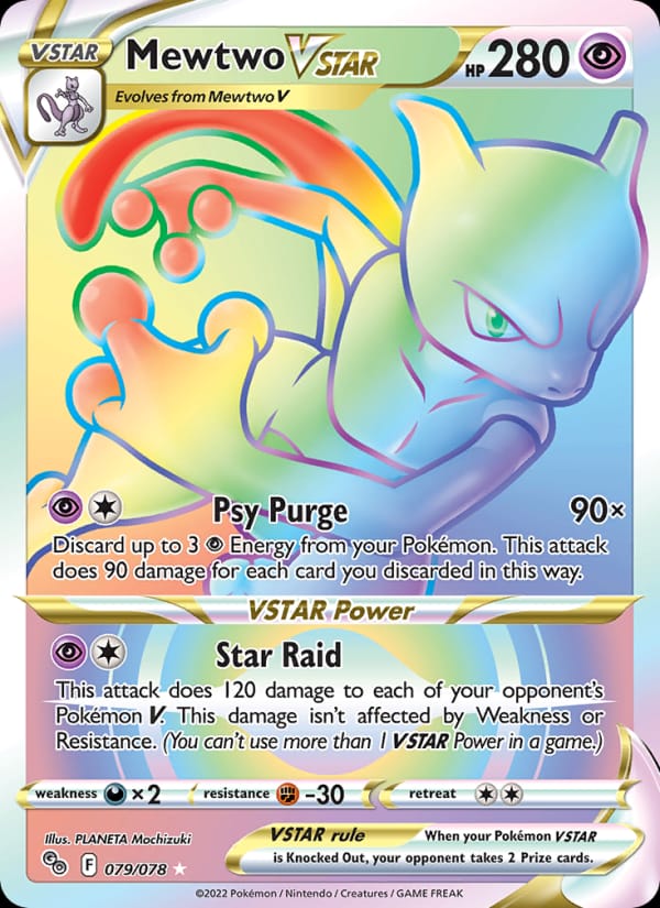 Mewtwo VSTAR, Pokemon GO · 079/078