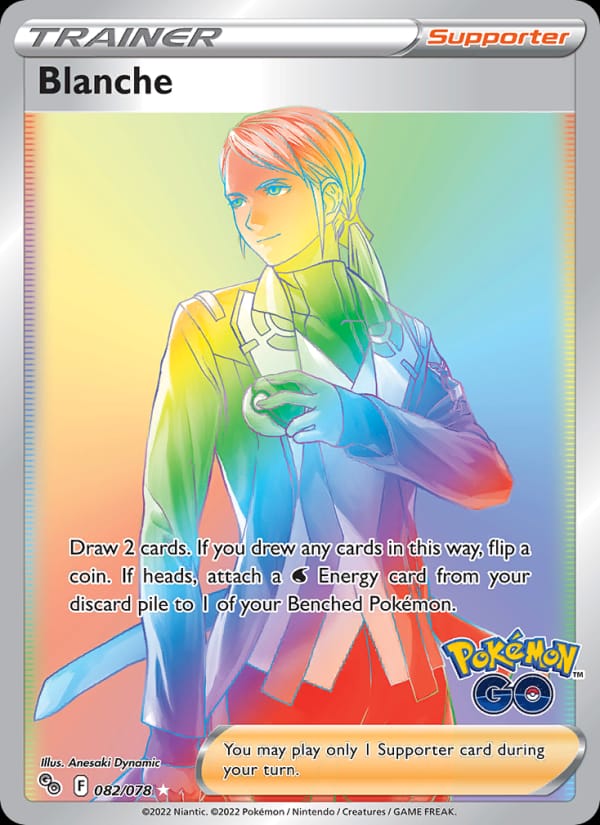 Blanche, Pokemon GO · 082/078