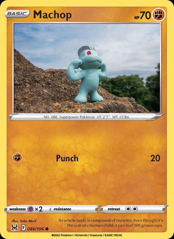 Machop, SWSH11: Lost Origin · 086/196