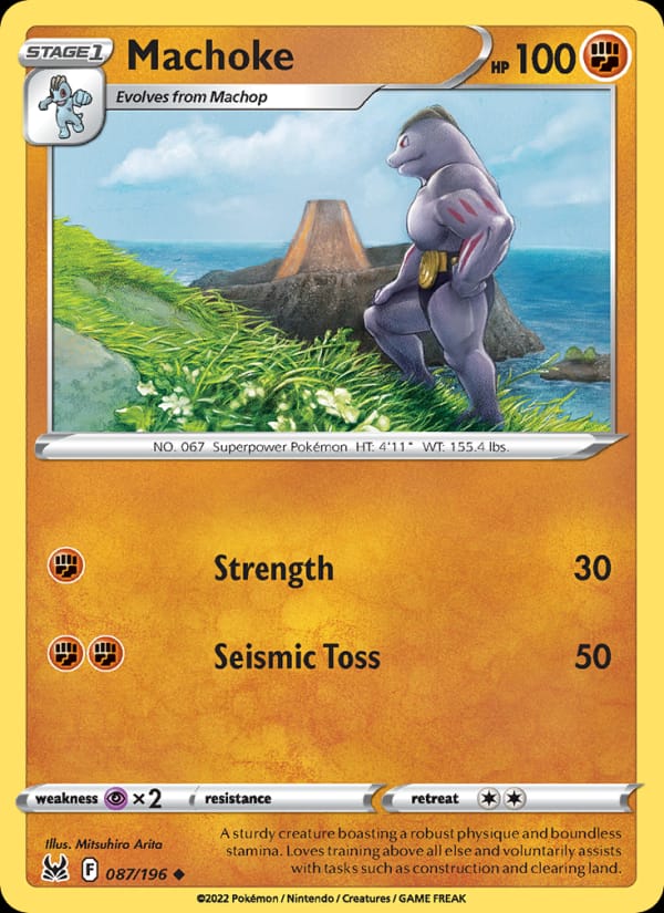 Machoke, SWSH11: Lost Origin · 087/196