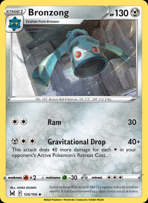 Bronzong, SWSH11: Lost Origin · 126/196