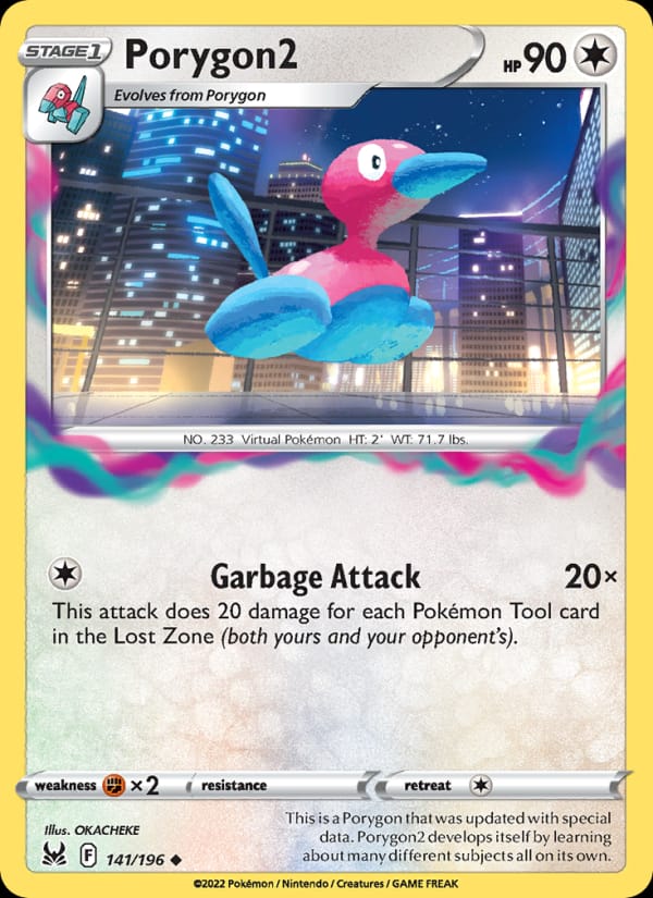 Porygon2, SWSH11: Lost Origin · 141/196