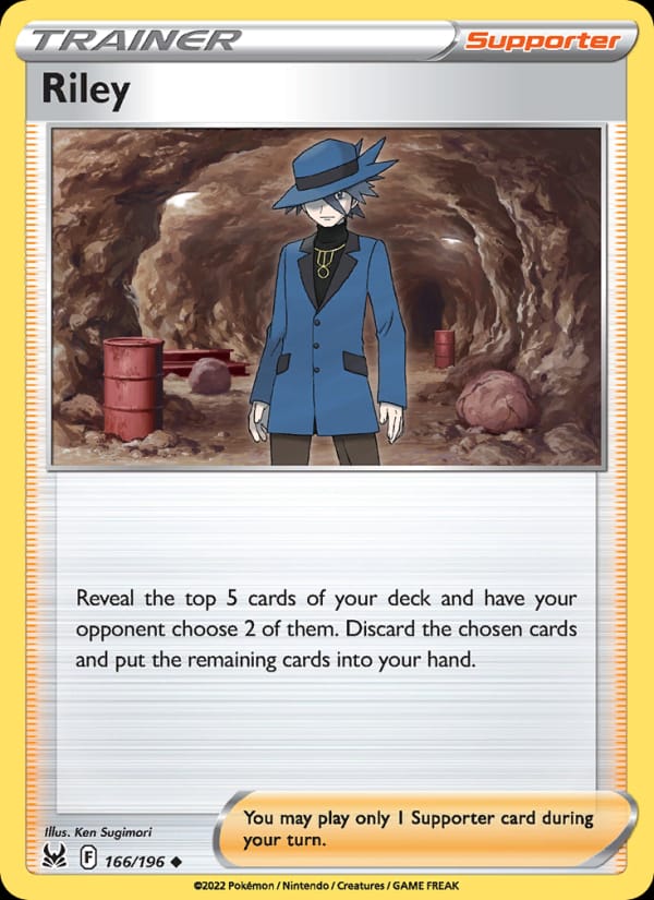 Riley, SWSH11: Lost Origin · 166/196