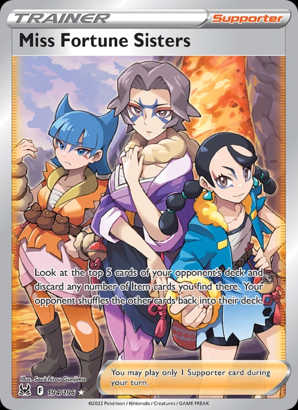 Miss Fortune Sisters, SWSH11: Lost Origin · 194/196