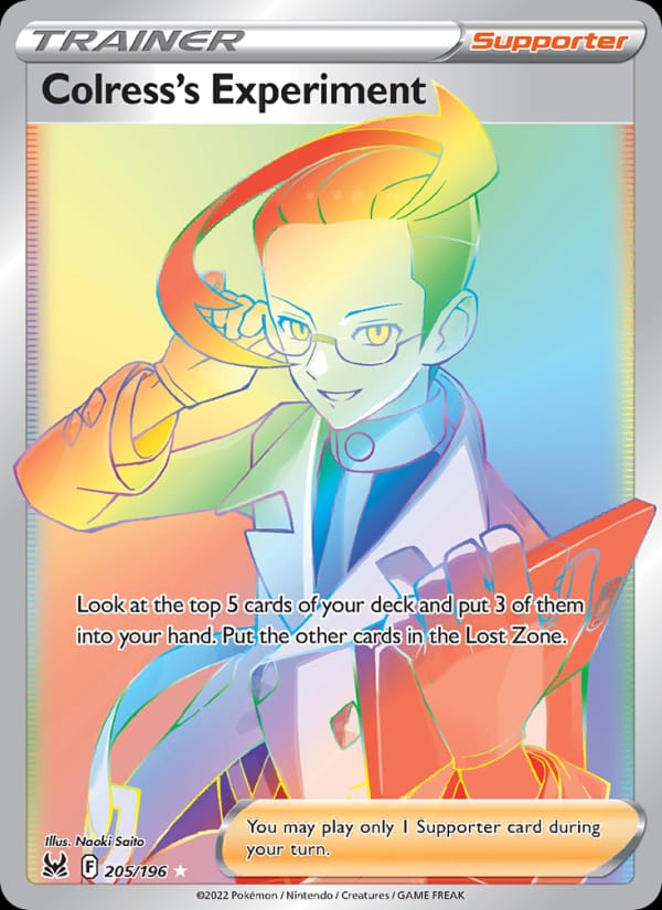 Colress's Experiment, SWSH11: Lost Origin · 205/196
