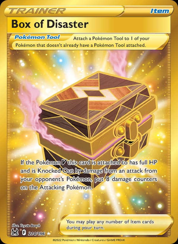 Box of Disaster, SWSH11: Lost Origin · 214/196