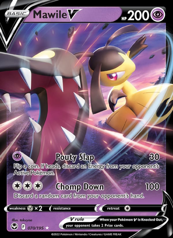 Mawile V, SWSH12: Silver Tempest · 070/195