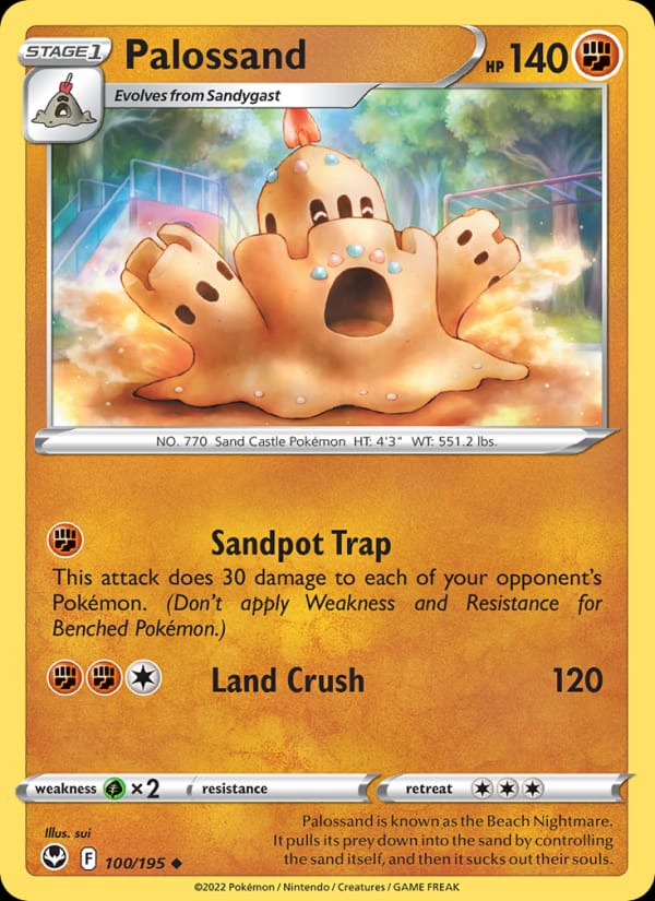 Palossand, SWSH12: Silver Tempest · 100/195