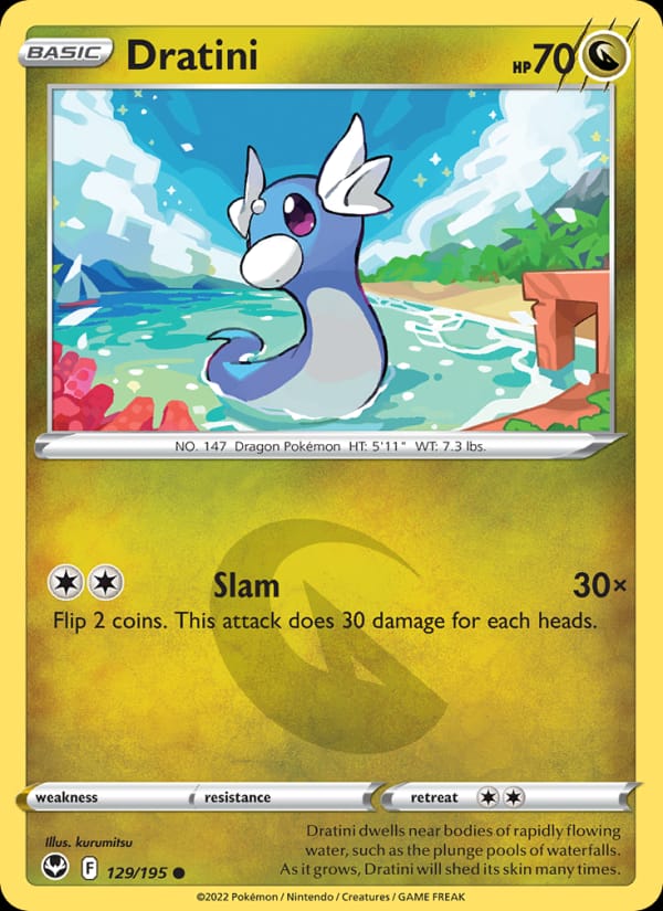 Dratini, SWSH12: Silver Tempest · 129/195