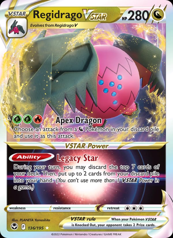 Regidrago VSTAR, SWSH12: Silver Tempest · 136/195