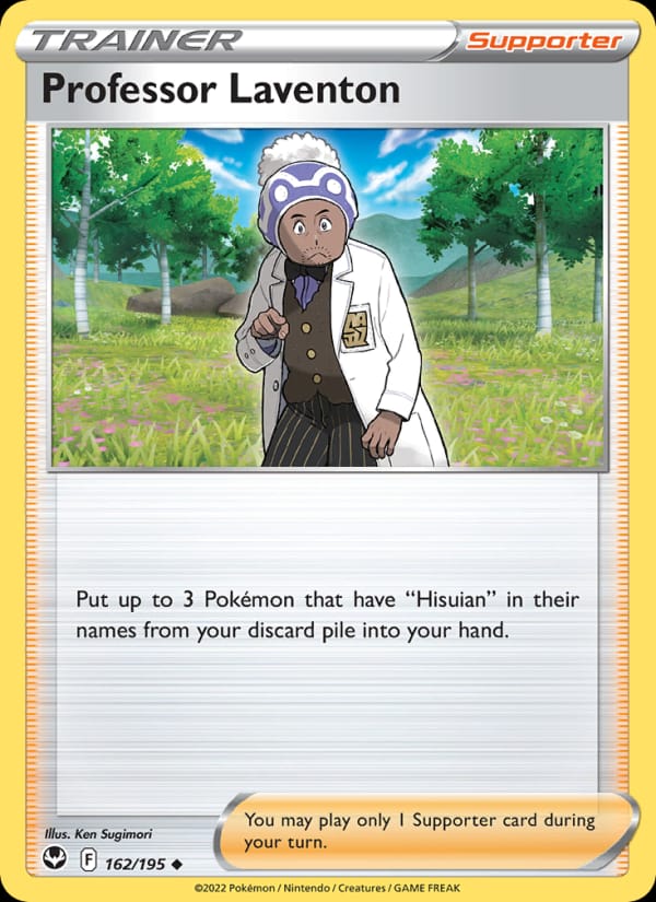 Professor Laventon, SWSH12: Silver Tempest · 162/195