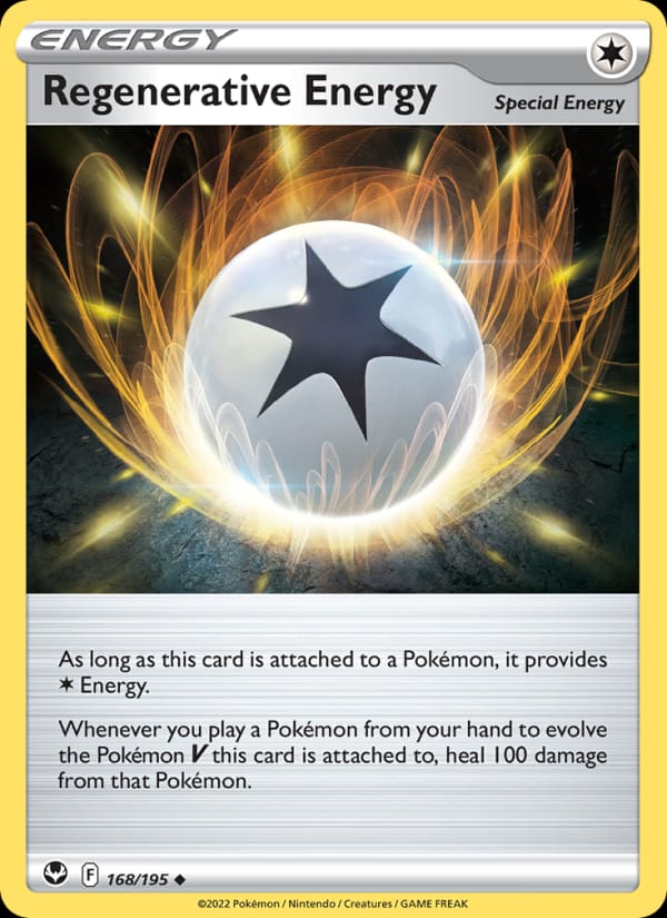 Regenerative Energy, SWSH12: Silver Tempest · 168/195
