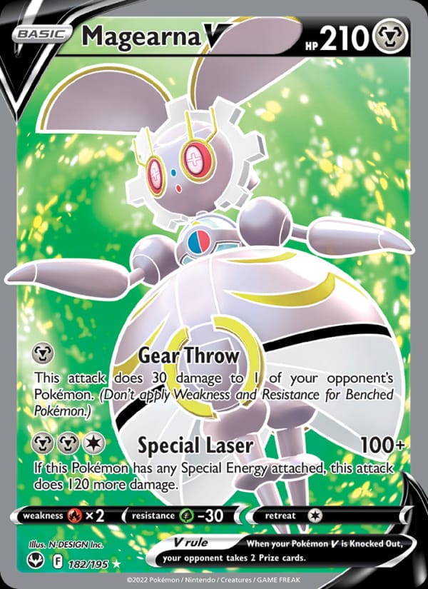 Magearna V, SWSH12: Silver Tempest · 182/195