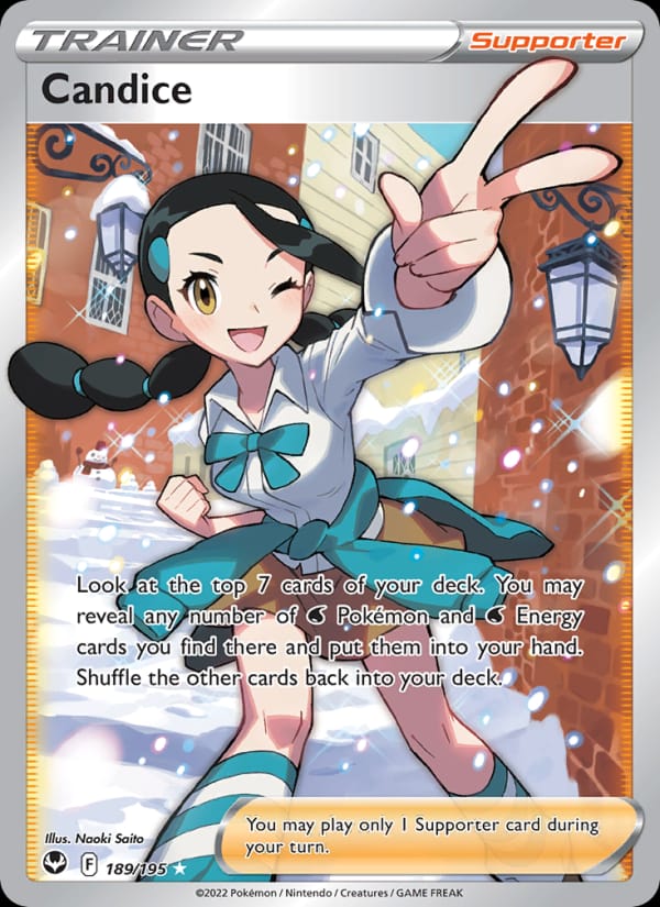 Candice, SWSH12: Silver Tempest · 189/195