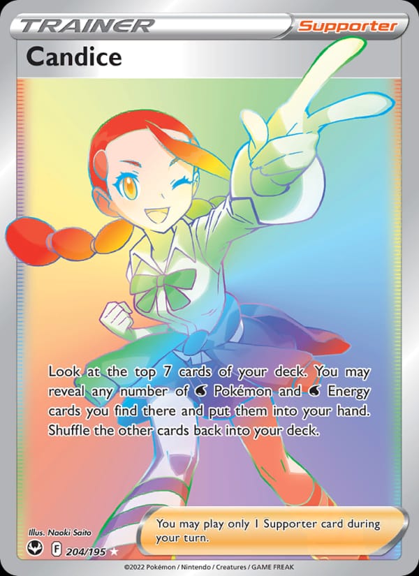 Candice, SWSH12: Silver Tempest · 204/195