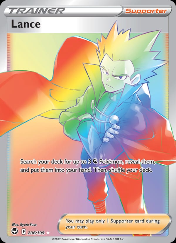 Lance, SWSH12: Silver Tempest · 206/195