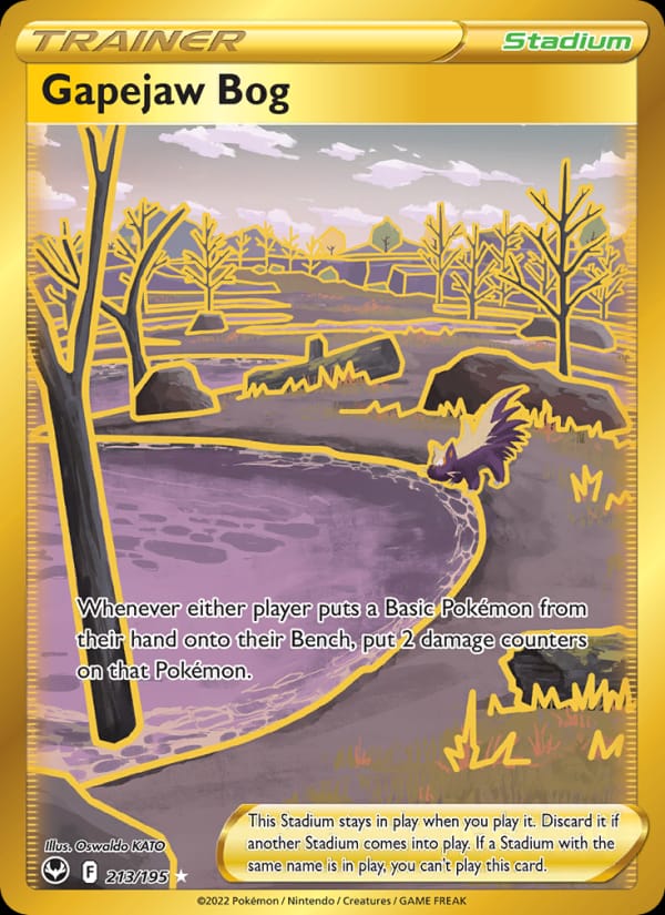 Gapejaw Bog, SWSH12: Silver Tempest · 213/195