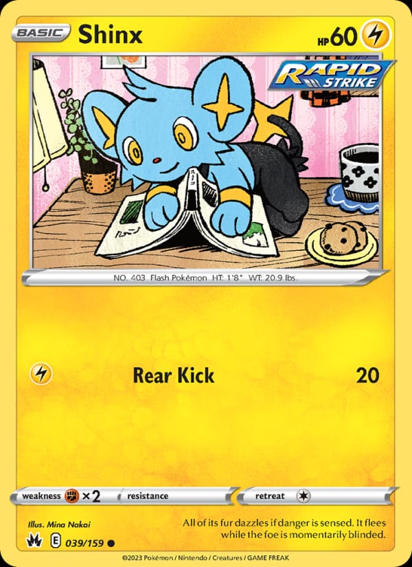 Shinx, SWSH: Crown Zenith · 039/159