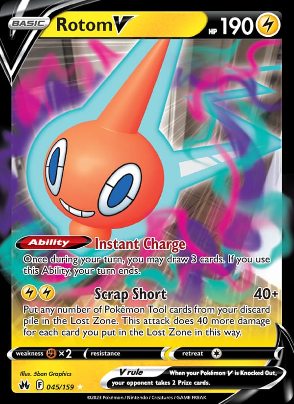 Rotom V, SWSH: Crown Zenith · 045/159
