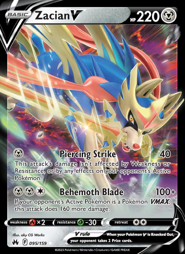 Zacian V, SWSH: Crown Zenith · 095/159