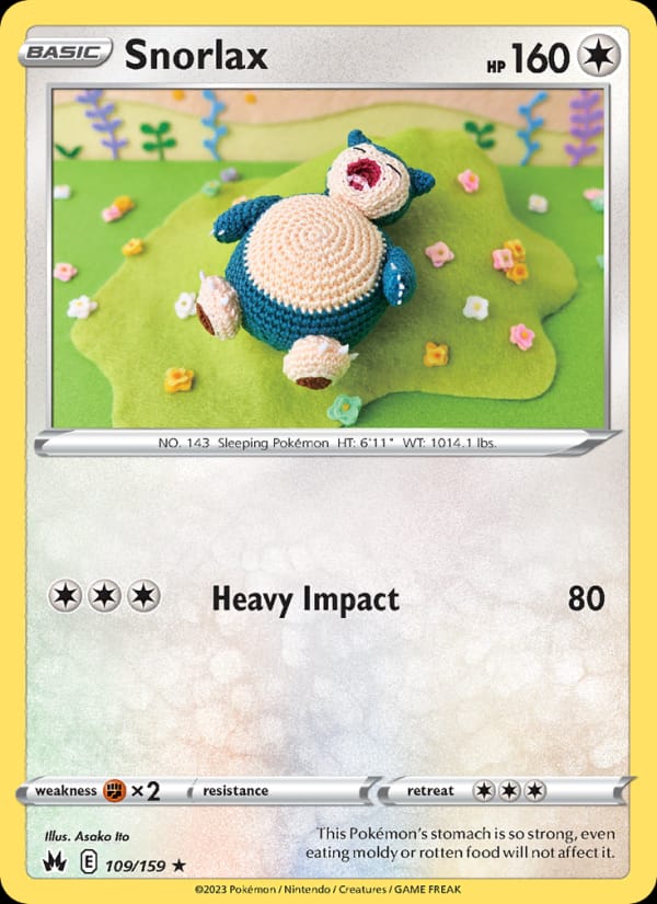 Snorlax, SWSH: Crown Zenith · 109/159
