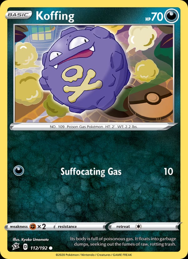 Koffing, SWSH02: Rebel Clash · 112/192