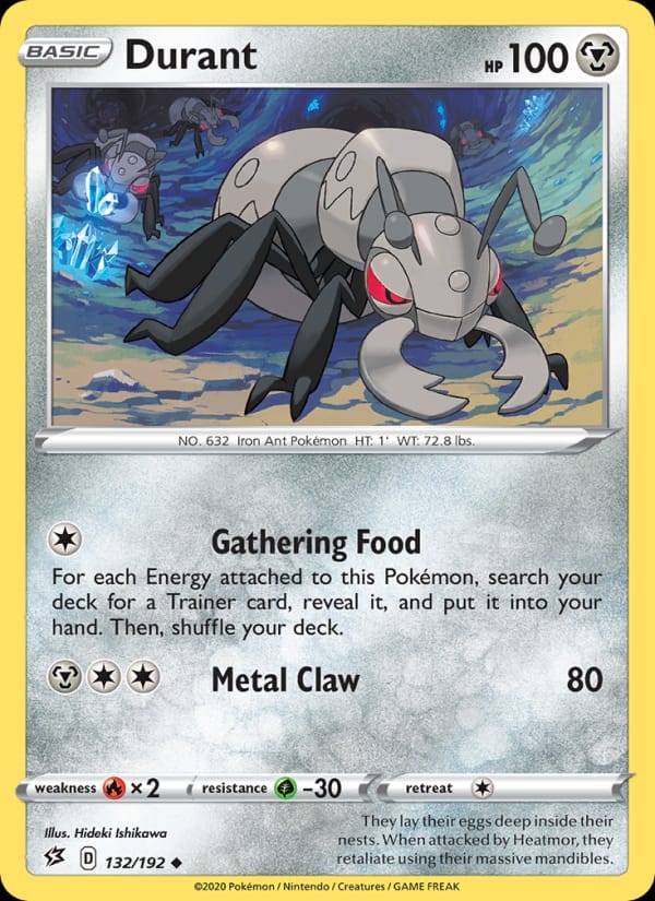 Durant, SWSH02: Rebel Clash · 132/192