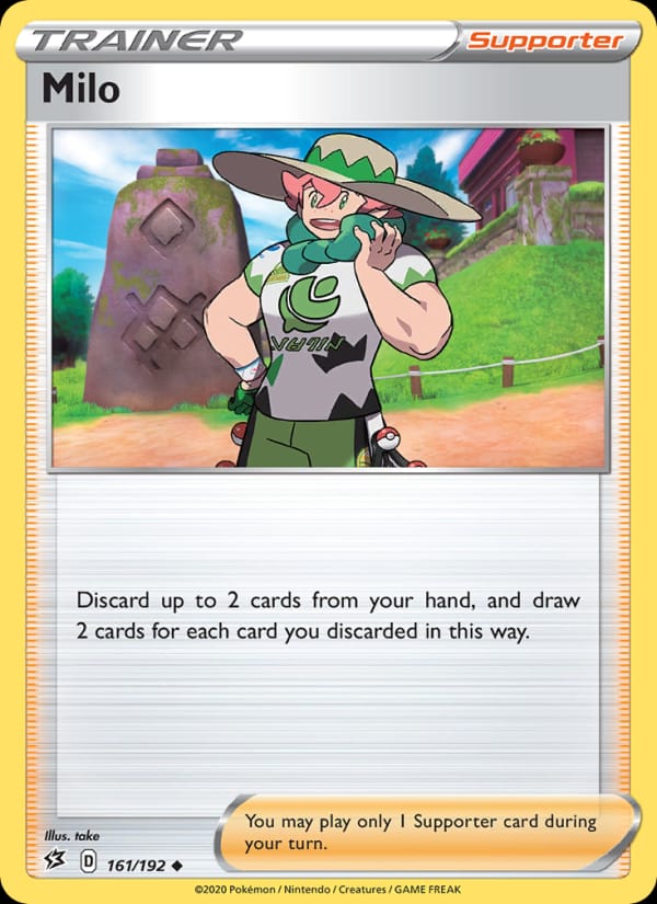 Milo, SWSH02: Rebel Clash · 161/192