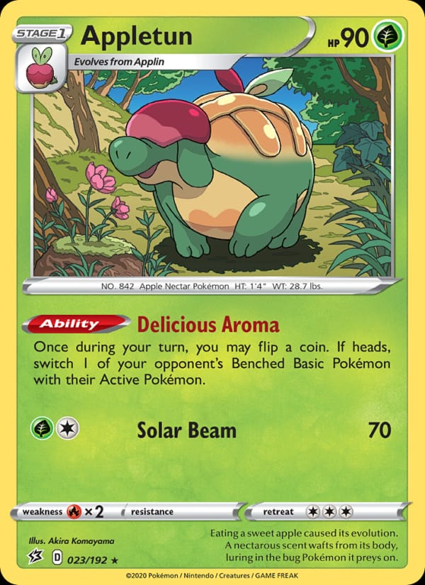 Appletun, SWSH02: Rebel Clash · 023/192