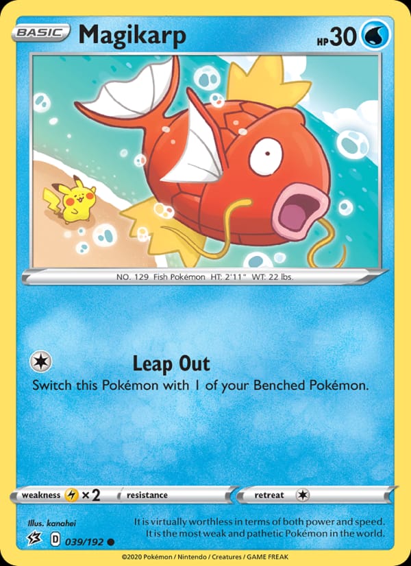 Magikarp, SWSH02: Rebel Clash · 039/192