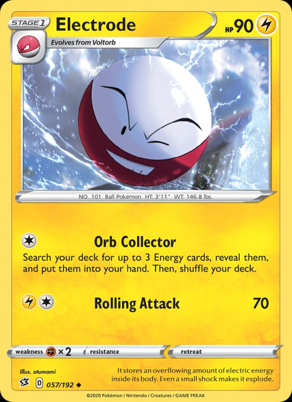 Electrode, SWSH02: Rebel Clash · 057/192