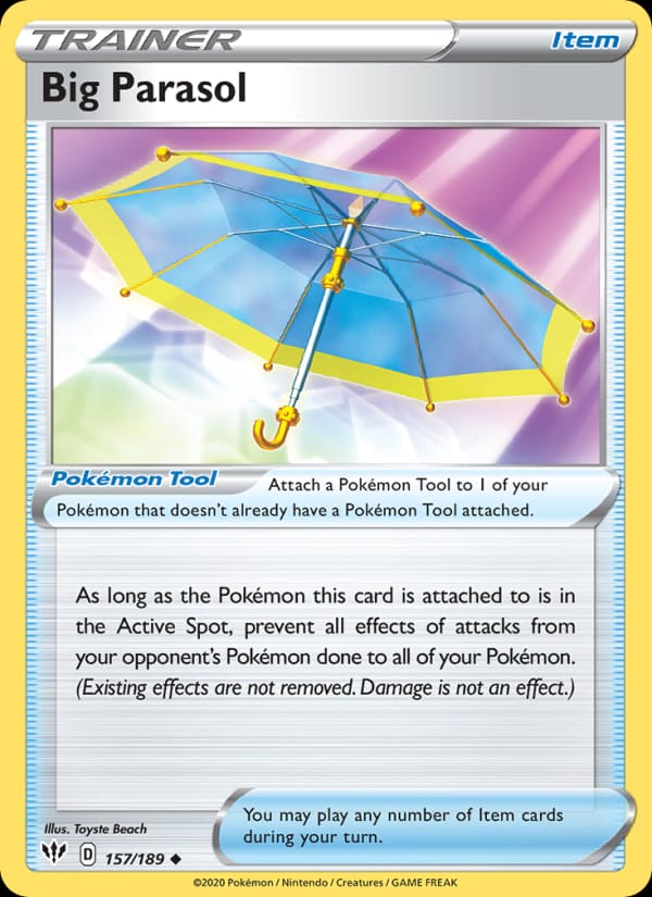 Big Parasol, SWSH03: Darkness Ablaze · 157/189