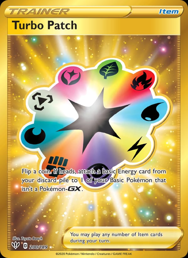 Turbo Patch, SWSH03: Darkness Ablaze · 200/189