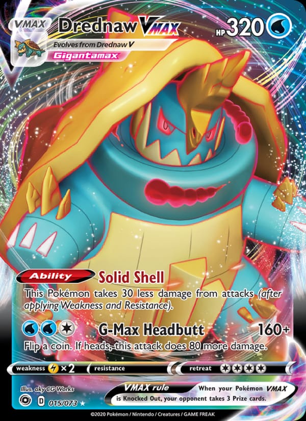 Drednaw VMAX, Champion's Path · 15/73