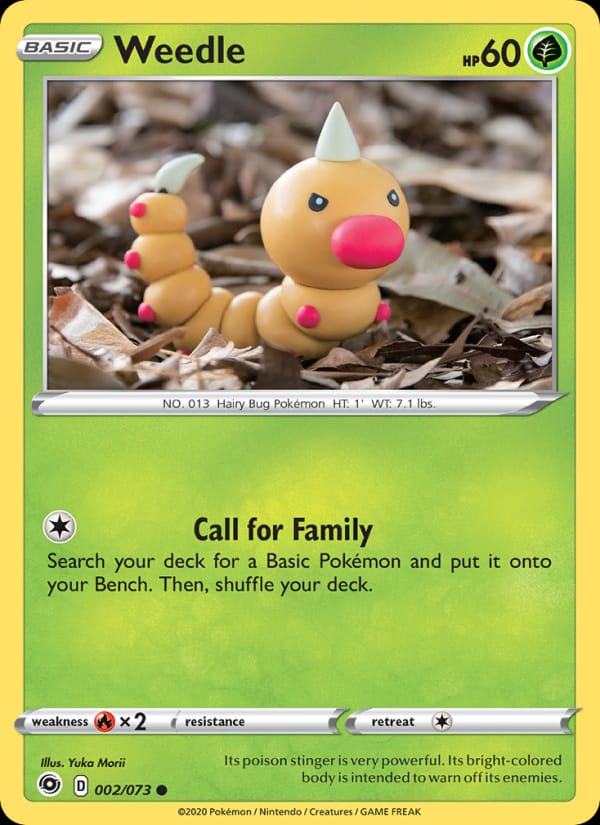 Weedle, Champion's Path · 02/73